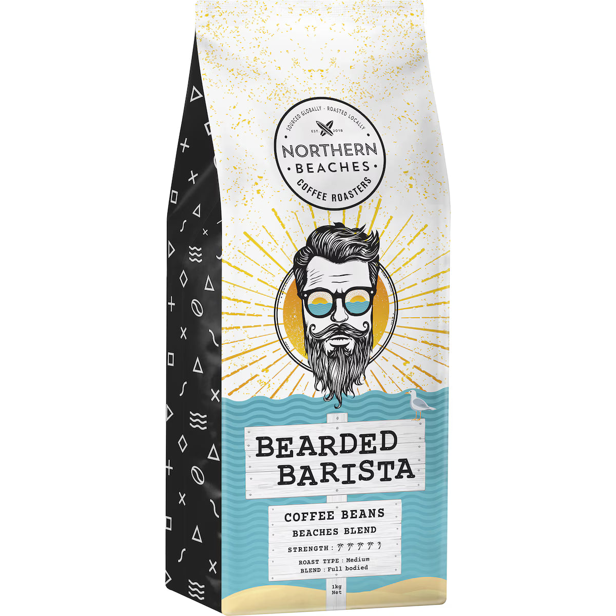Northern Beaches Coffee Bearded Barista Coffee Beans 1kg