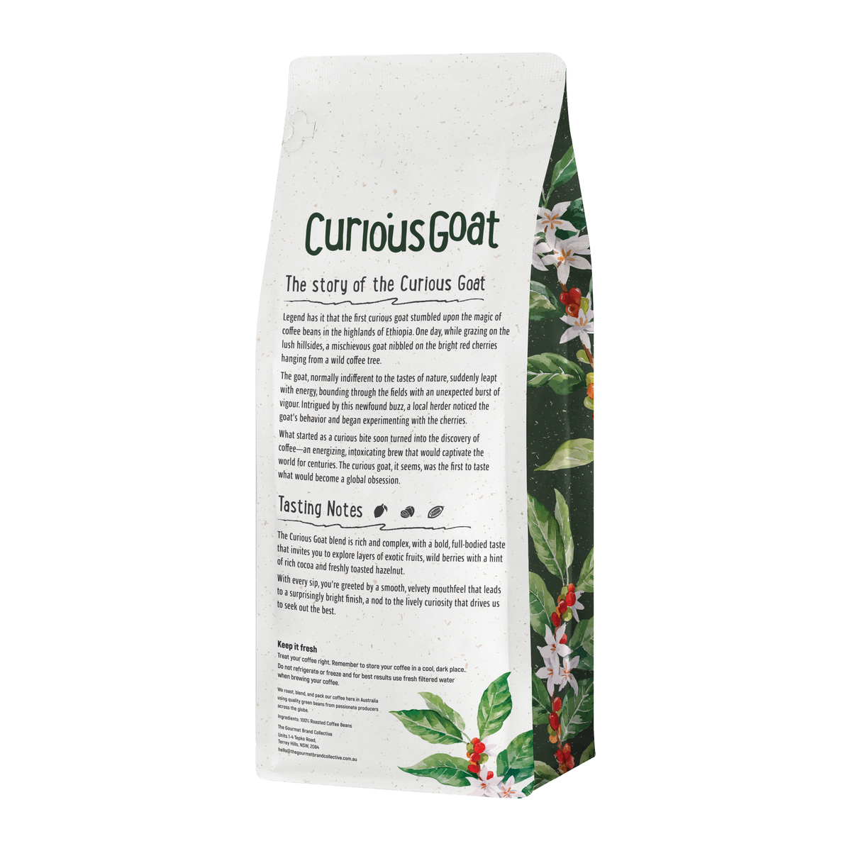 Curious Goat Coffee Beans 1kg