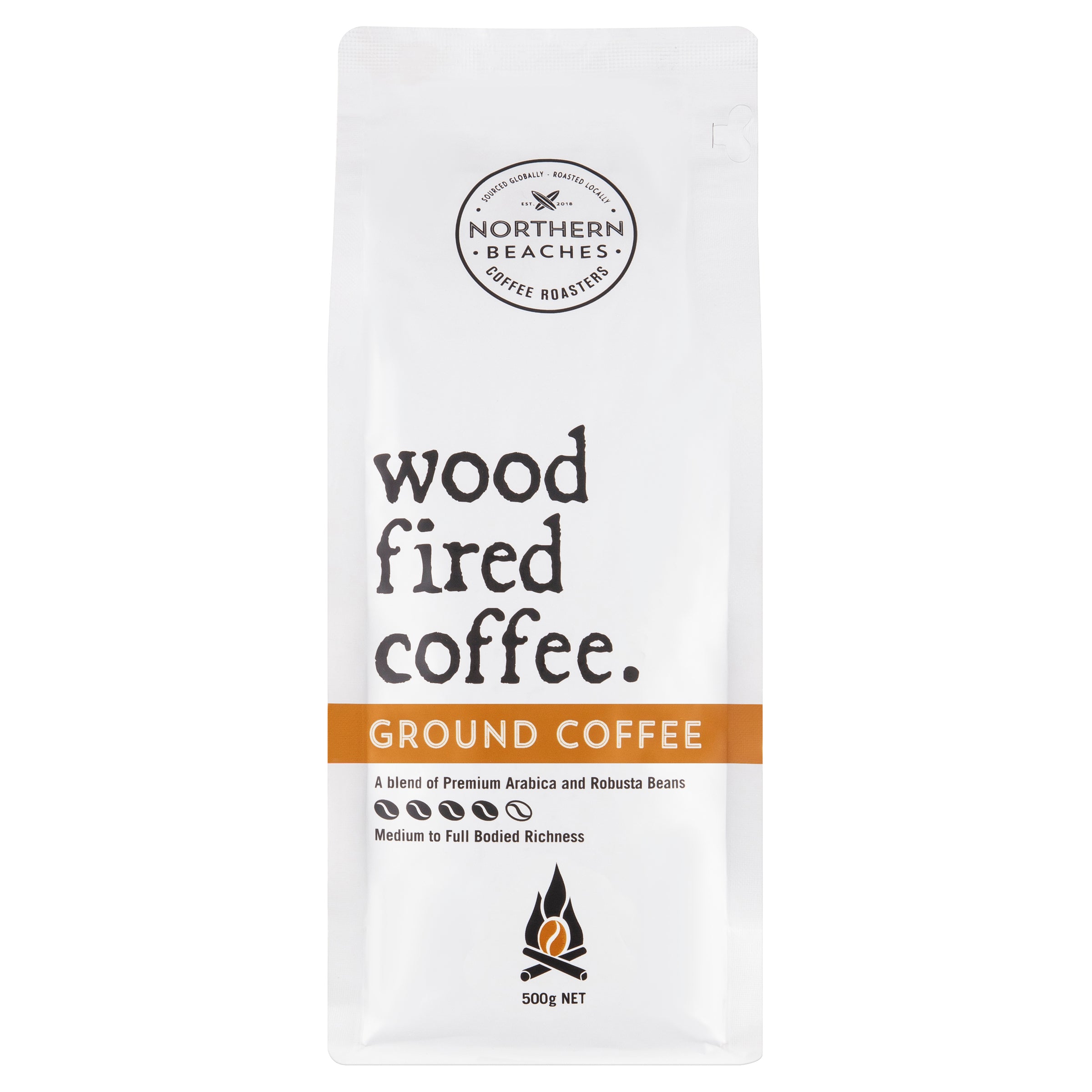 Wood Fired Coffee Ground - 500g